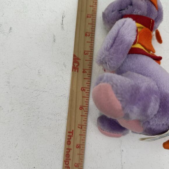 VTG Figment 8” Plush Purple Dragon Disney World Epcot 1982 Disneyland Parks - Picture 3 of 7